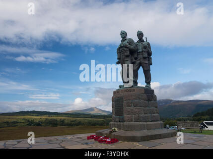 Commando Memorial in Spean Bridge Schottland Stockfoto