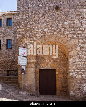 Blick auf die Kirche San Martino in Erice, Trapani Stockfoto