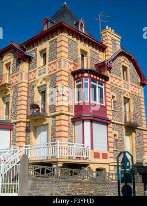 Haus in Saint-Malo Stockfoto