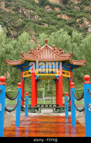 Chinesische Gartenhaus im park Stockfoto