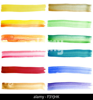Abstrakte handgezeichneten Aquarell Hintergrund Stockfoto