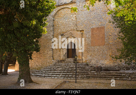 Ansicht der Kirche San Giovanni Battista in Erice, Trapani Stockfoto