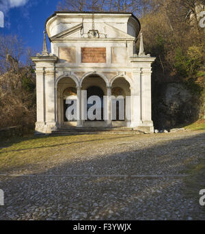 Kapelle, Sacro Monte di Varese Stockfoto