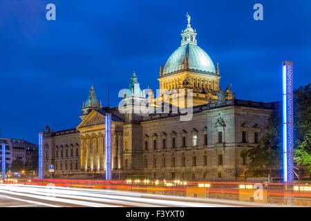 Bundesverwaltungsgericht, Leipzig Stockfoto