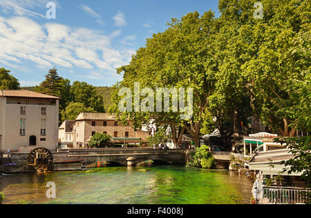 Fontaine-de-Vauclus, Provence, Frankreich Stockfoto