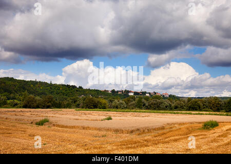 Landschaft bei Dorndorf Stockfoto