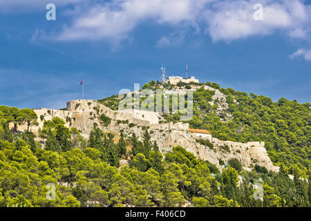 Fortica Festung in der Stadt Hvar Stockfoto