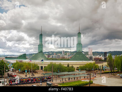 Portland Oregon Convention center Stockfoto