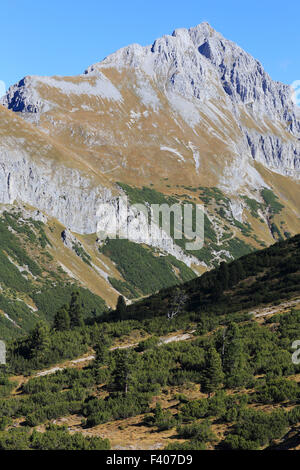 Maldongrat, Lechtaler Alpen, Österreich Stockfoto