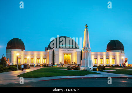 Griffith Sternwarte in Los Angeles Stockfoto