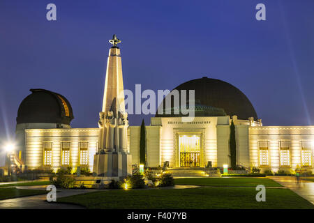 Griffith Sternwarte in Los Angeles Stockfoto