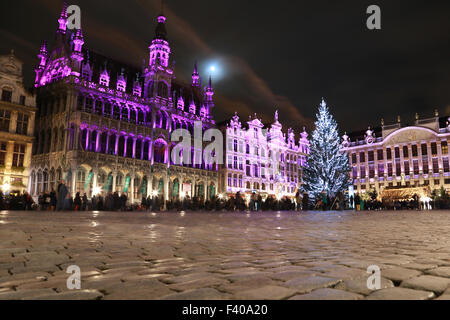 Brüssel-Winter-Wunder - 07 Stockfoto