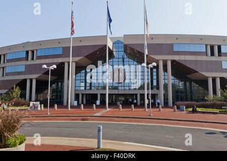 Fairfax County Government Center Gebäude - Fairfax, Virginia, Vereinigte Staaten Stockfoto