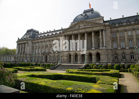 Royal Palace-Brüssel - Horizontal Stockfoto