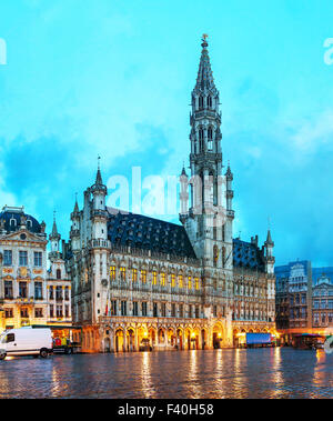 Die Grand Place in Brüssel Stockfoto