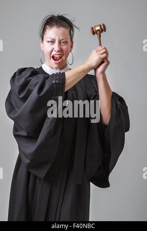 Bereit für den Kampf Stockfoto