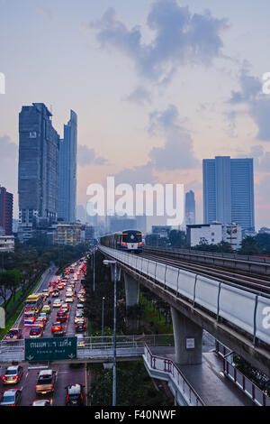 Bangkok Skytrain, Bangkok, Thailand Stockfoto