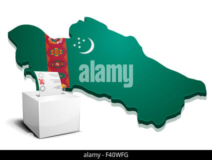 Siegeszugs Turkmenistan Stockfoto