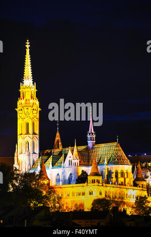 Matthiaskirche in Budapest, Ungarn Stockfoto