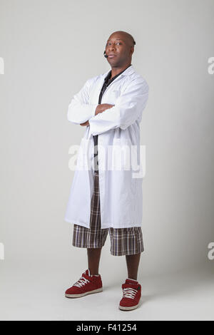 Auf Anruf Arzt Stockfoto