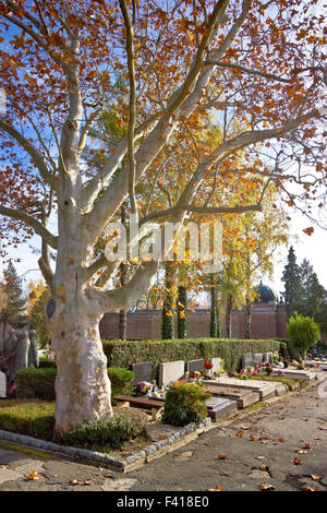 Mirogoj-Friedhof der Zagreber Szene Stockfoto