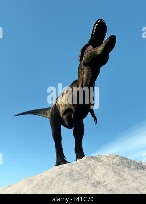 Tyrannosaurus Dinosaurier - 3D render Stockfoto