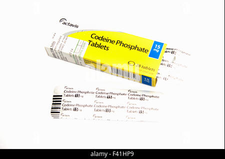 Codein Phosphat-Tabletten (gehört zu einer Gruppe von Arzneimitteln ...
