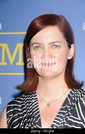 Los Angeles, Kalifornien, USA. 13. Oktober 2015. Schriftstellerin EMMA DONOGHUE auf der "Room" Los Angeles Premiere "statt, bei der Pacific Design Center, West Hollywood, CA. Credit: Paul Fenton/ZUMA Draht/Alamy Live News Stockfoto