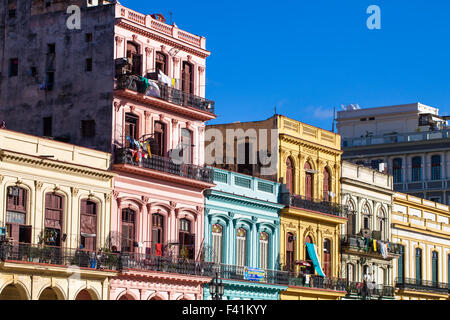 Karibik-Kuba-Havanna sieht 4 Stockfoto