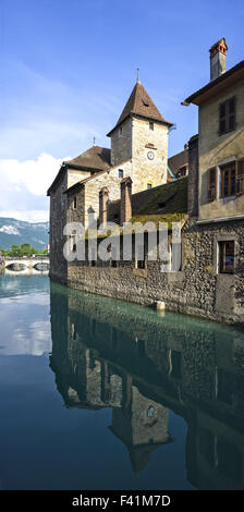 Palais de l ' Isle, Annecy, Rhône-Alpes, Frankreich Stockfoto