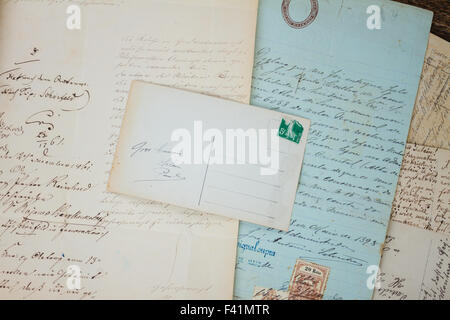 Handgeschriebenen Brief Stockfoto