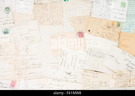 Handgeschriebenen Brief Stockfoto