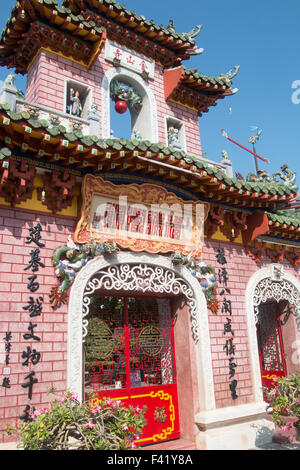 Aula der chinesischen Fujian Kongregation in Hoi An Ancient Town, UNESCO-Weltkulturerbe, Hoi An, Zentral-Vietnam Stockfoto