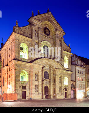 Pfarrkirche St. Martin, Bamberg, obere Franken, Bayern, Deutschland Stockfoto