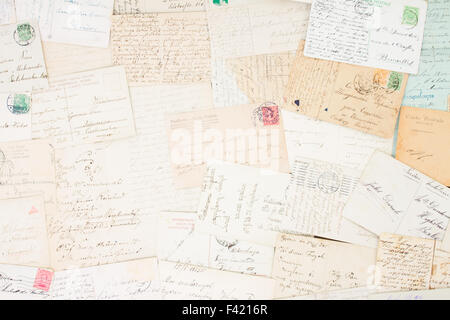 Handgeschriebenen Brief Stockfoto