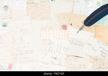 Handgeschriebenen Brief Stockfoto