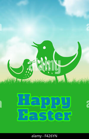 Zusammengesetztes Bild des Grases Stockfoto