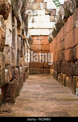 alten Sadok Kok Thom, Thailand Stockfoto