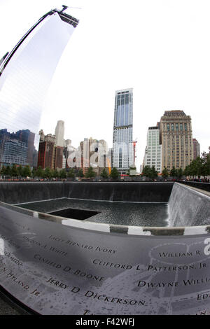 9/11 memorial Stockfoto