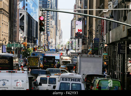 Straßen von New York Stockfoto