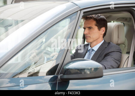 Pendler-Steuerwagen Stockfoto