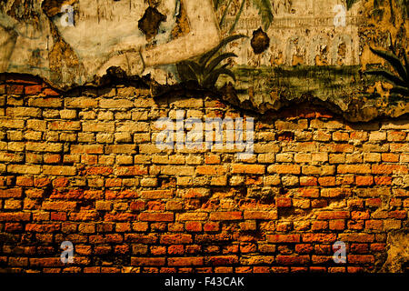 Alte Mauer Stockfoto