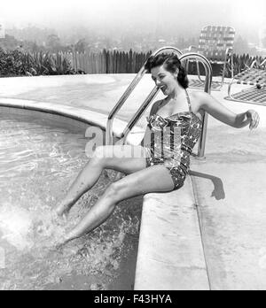 JANE RUSSELL (1921-2011) U.S. Schauspielerin ca. 1943 Stockfoto