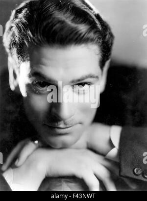 LAURENCE OLIVIER (1907-1989), englischer Schauspieler über 1938 Stockfoto