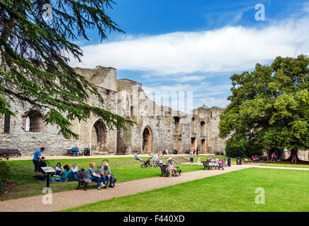 Die Ruinen der Burg Newark, Newark-on-Trent, Nottinghamshire, England, UK Stockfoto