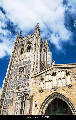 Holy Trinity Church in Long Melford Stockfoto