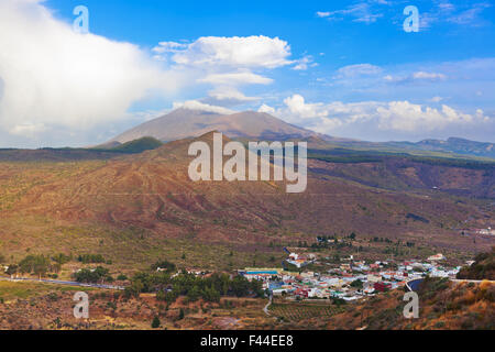 Berge in Teneriffa - Kanarische Stockfoto