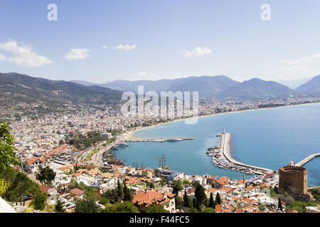 Alanya-Bucht Stockfoto