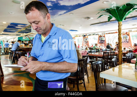 Florida Keys, Highway Route 1 Overseas Highway, Key Largo, Mrs Mac's Kitchen II 2, Restaurant Restaurants Essen Essen Essen Essen Essen gehen Cafe Cafés Bistro, Interi Stockfoto