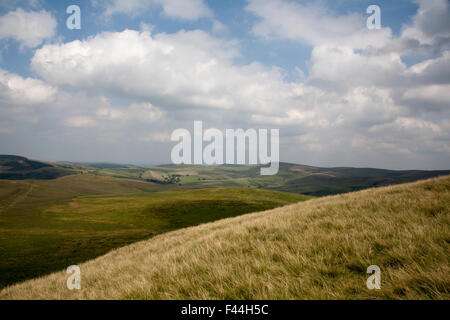 Leuchtende Tor von Shutlingsloe und Wildboarclough Macclesfield, Cheshire England Stockfoto